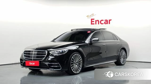 Mercedes-Benz S-Class W223 2023 Черный из Кореи