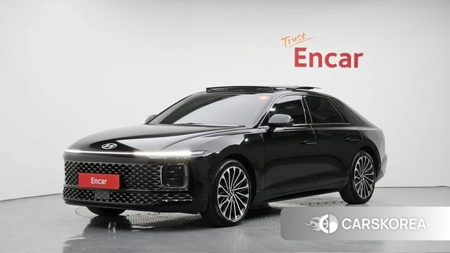 Hyundai Grandeur Hybrid (GN7) 2025 Черный из Кореи