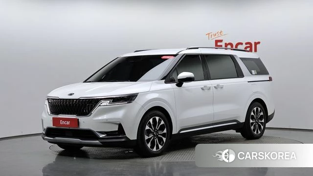 Kia Carnival 4th generation 2021 Белый из Кореи