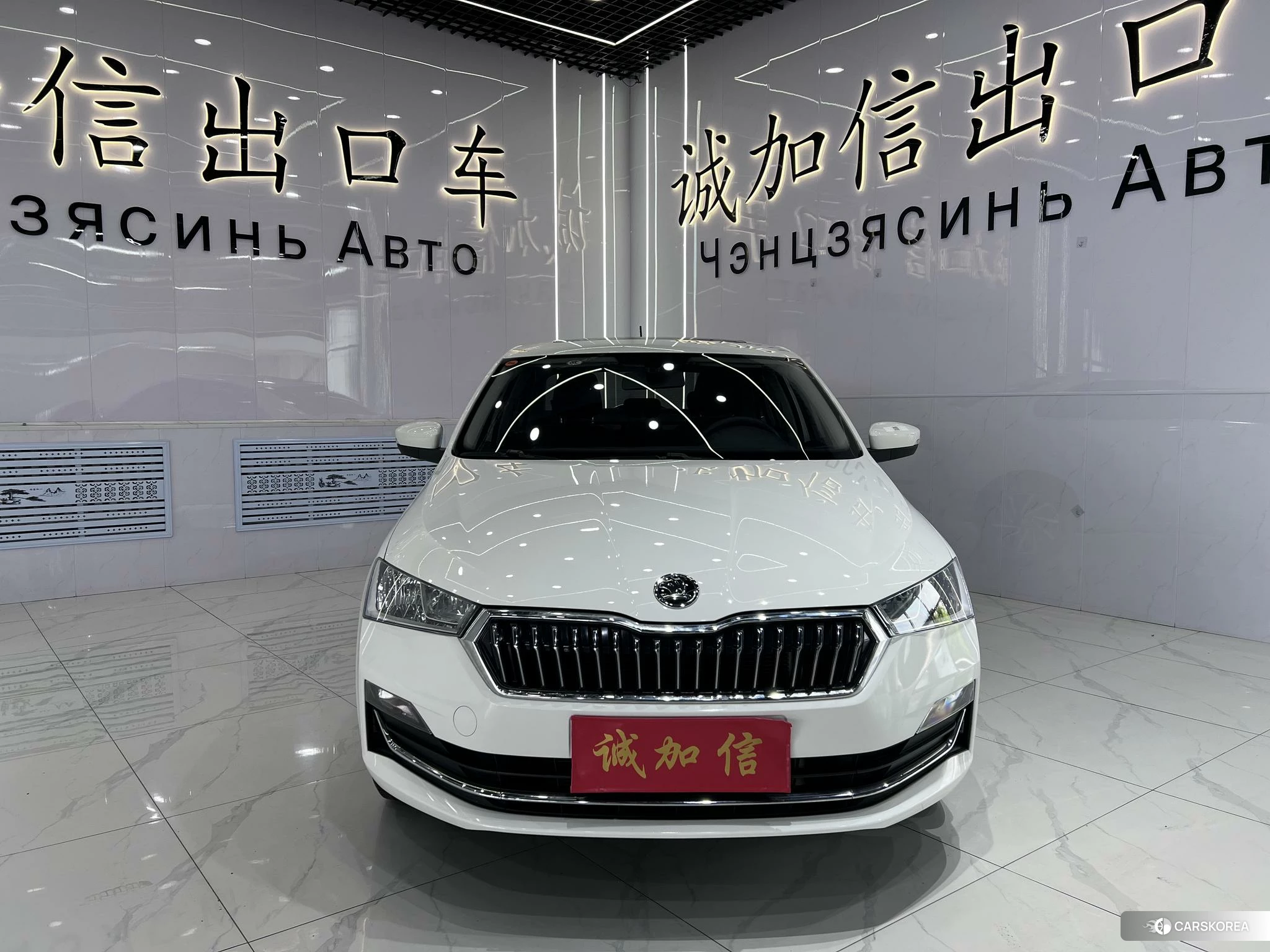 Skoda Rapid 2022 Белый из Китая