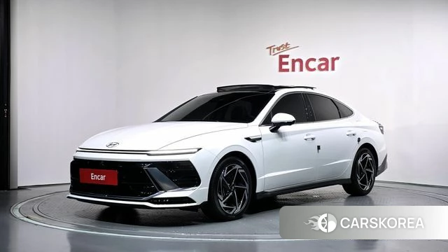 Hyundai Sonata D Edge (DN8) 2023 Белый из Кореи