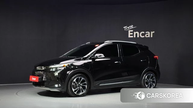 Chevrolet (GM Daewoo) Bolt EUV 2022 Черный из Кореи