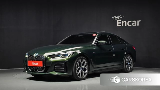 BMW i4 2023 Зеленый из Кореи