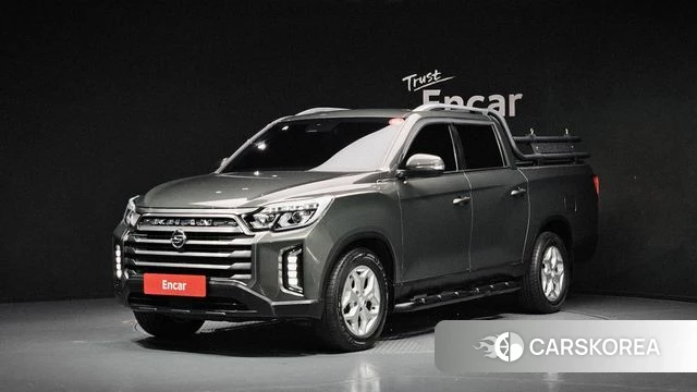 Ssangyong The New Rexton Sports Cannes 2022 Светло-зеленый из Кореи