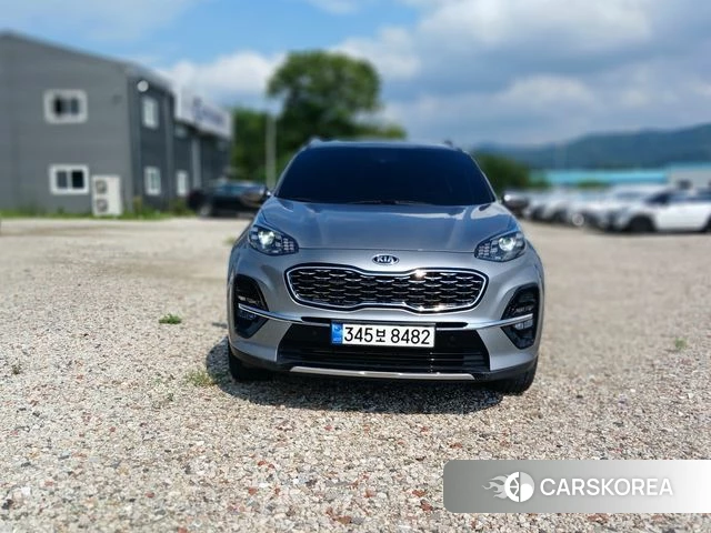Kia Sportage The Bold 2021 Серый из Кореи
