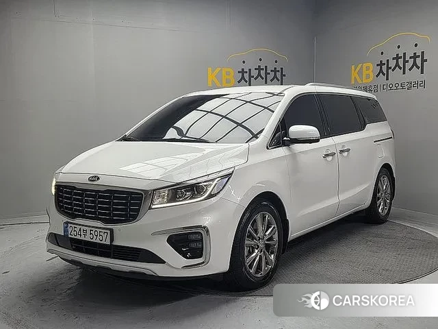 Kia The New Carnival 2020 Белый из Кореи
