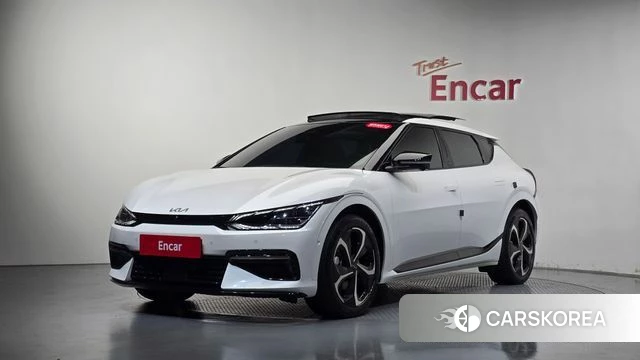 Kia EV6 2023 Белый из Кореи
