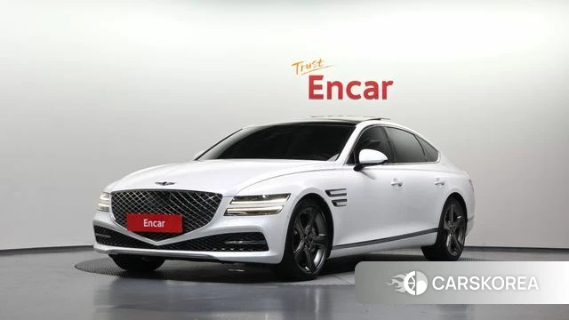 Genesis G80 (RG3) 2021 Белый из Кореи
