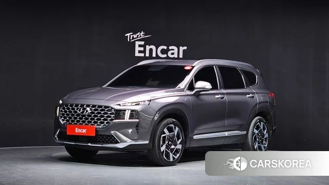 Hyundai The New Santa Fe 2020 Серый из Кореи