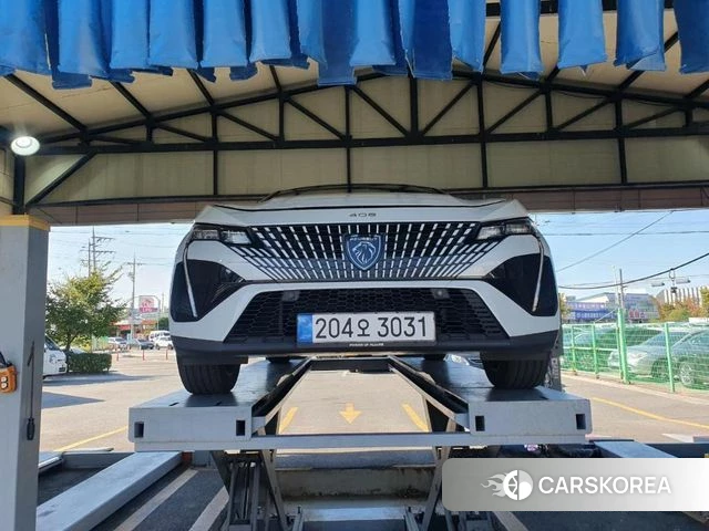 Peugeot 408 2024 Белый из Кореи