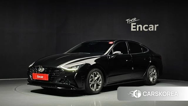Hyundai Sonata (DN8) 2021 Черный из Кореи
