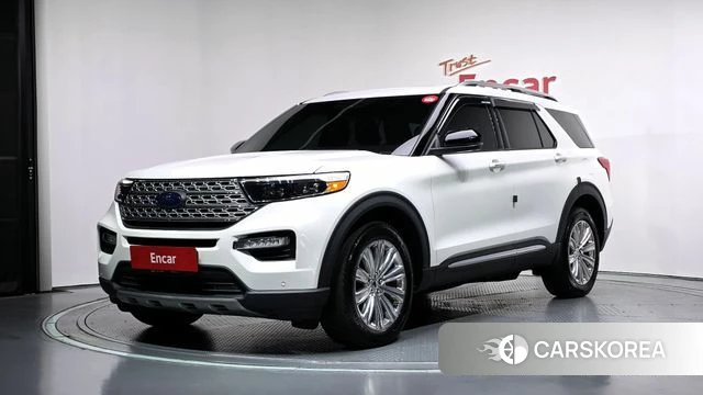 Ford Explorer 6th Generation 2022 Белый из Кореи