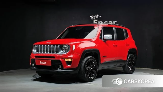 Jeep Renegade 2022 Красный из Кореи