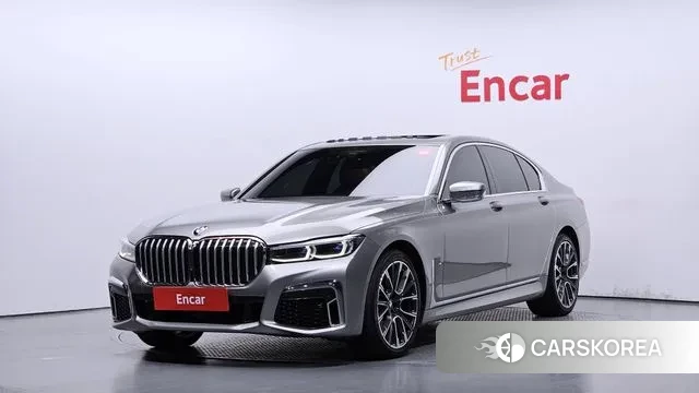BMW 7 Series (G11) 2020 Серебристо-серый из Кореи