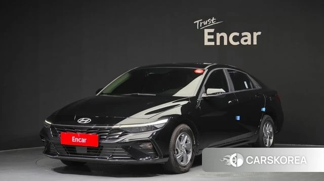 Hyundai The New Avante (CN7) 2023 Черный из Кореи