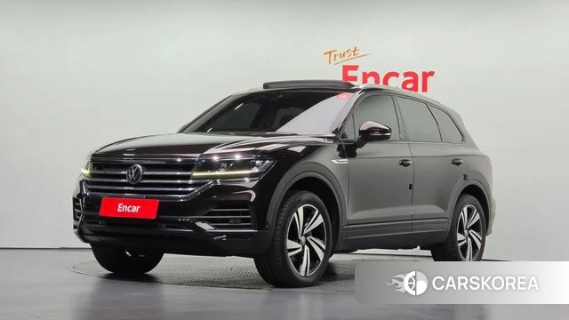 Volkswagen Touareg 3rd generation 2020 Коричневый из Кореи