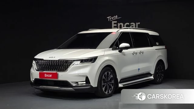 Kia Carnival 4th generation 2022 Белый из Кореи