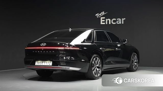 Hyundai Grandeur (GN7) 2023 Черный из Кореи