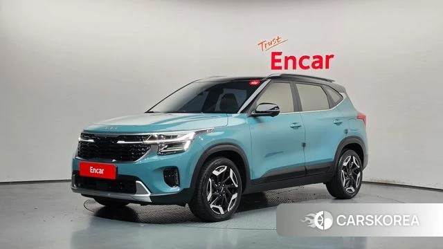 Kia The New Seltos 2024 Небесно-голубой из Кореи