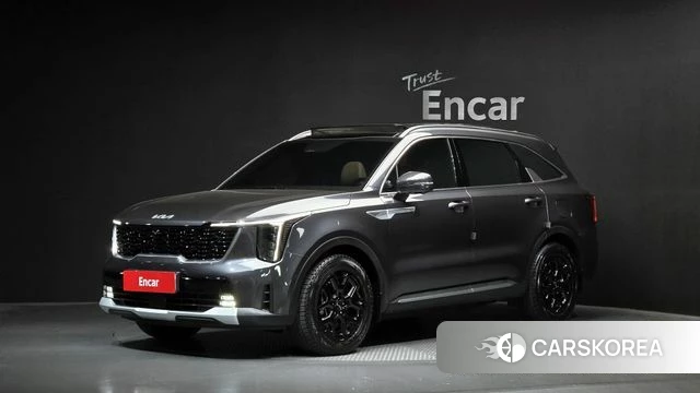 Kia The New Sorento 4th Generation 2024 Серый из Кореи