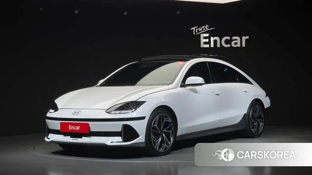 Hyundai Ionic 6 2022 Белый из Кореи