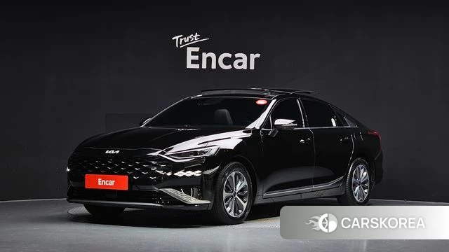 Kia K8 Hybrid 2024 Черный из Кореи