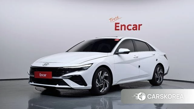 Hyundai The New Avante (CN7) 2023 Белый из Кореи