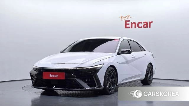 Hyundai The New Avante (CN7) 2025 Белый из Кореи