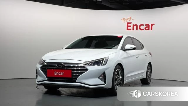 Hyundai The New Avante AD 2019 Белый из Кореи