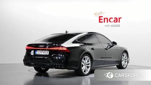 Audi A7 (4K) 2023 Черный из Кореи