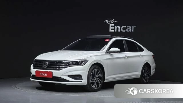 Volkswagen 7th Generation of Jetta 2021 Белый из Кореи
