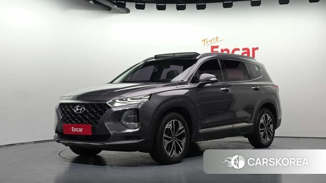 Hyundai Santa Fe TM 2018 Серый из Кореи
