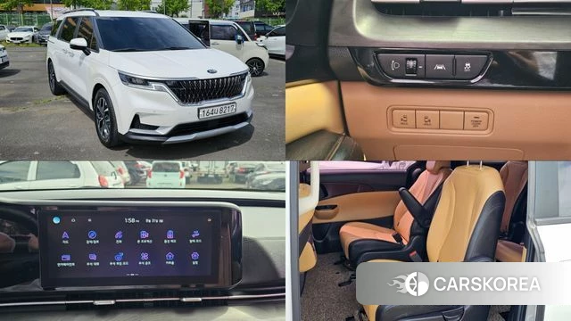 Kia Carnival 4th generation 2020 Белый из Кореи