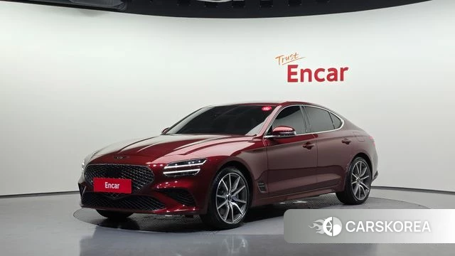 Genesis The New G70 2024 Красный из Кореи