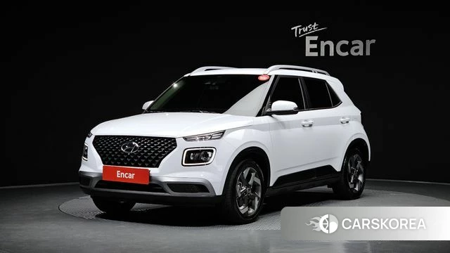 Hyundai Venue 2022 Белый из Кореи