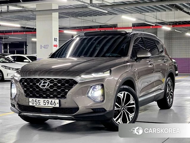 Hyundai Santa Fe TM 2018 Коричневый из Кореи