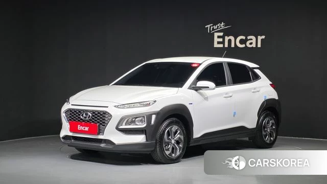 Hyundai Kona Hybrid 2020 Белый из Кореи