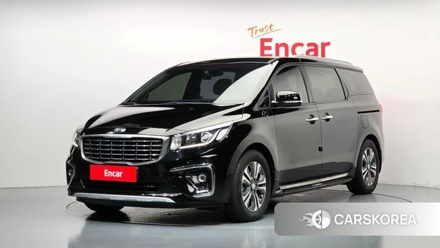 Kia The New Carnival 2019 Черный из Кореи