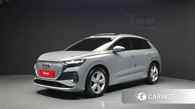 Audi Q4 e-Tron (F4) 2022 Серебристо-серый из Кореи
