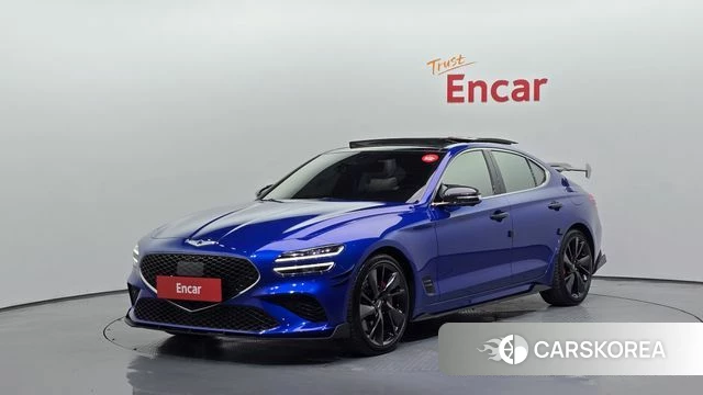 Genesis The New G70 2021 Синий из Кореи