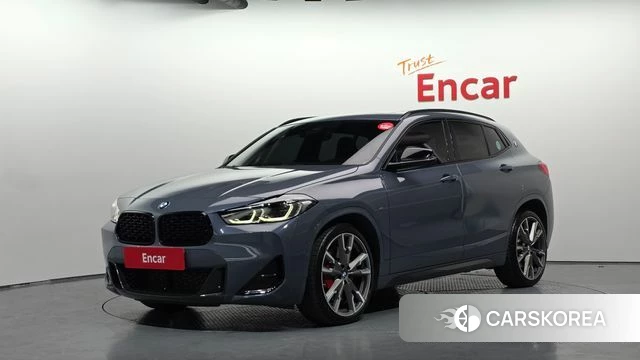 BMW X2 (F39) 2022 Небесно-голубой из Кореи