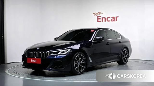 BMW 5 Series (G30) 2021 Черный из Кореи