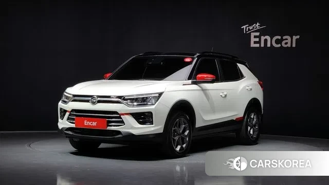 Ssangyong Beautiful Korando 2022 Белый из Кореи
