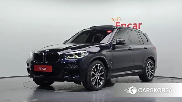 BMW X3 (G01) 2021 Черный из Кореи
