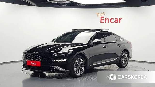 Kia K8 Hybrid 2022 Черный из Кореи