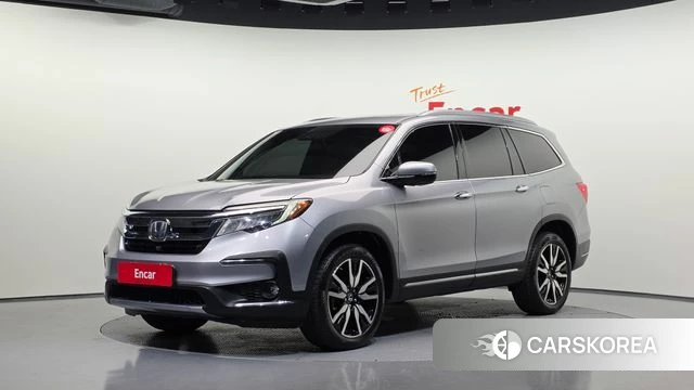 Honda Pilot 3rd generation 2019 Серебристо-серый из Кореи