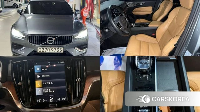 Volvo S60 3rd generation 2020 Серый из Кореи