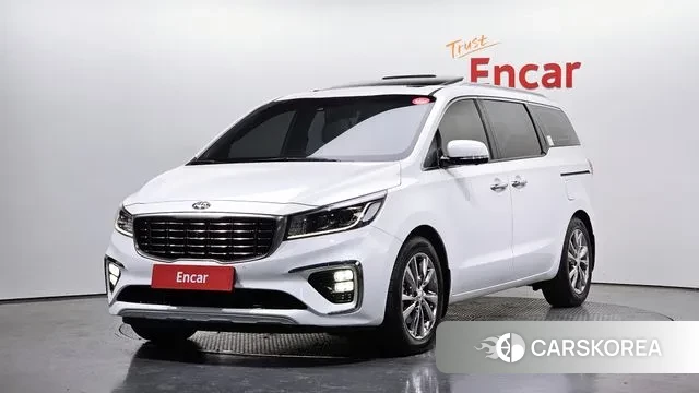 Kia The New Carnival 2018 Белый из Кореи