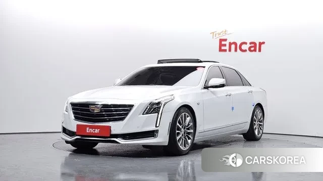 Cadillac CT6 2018 Белый из Кореи