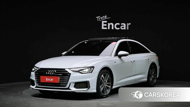 Audi A6 (C8) 2021 Белый из Кореи